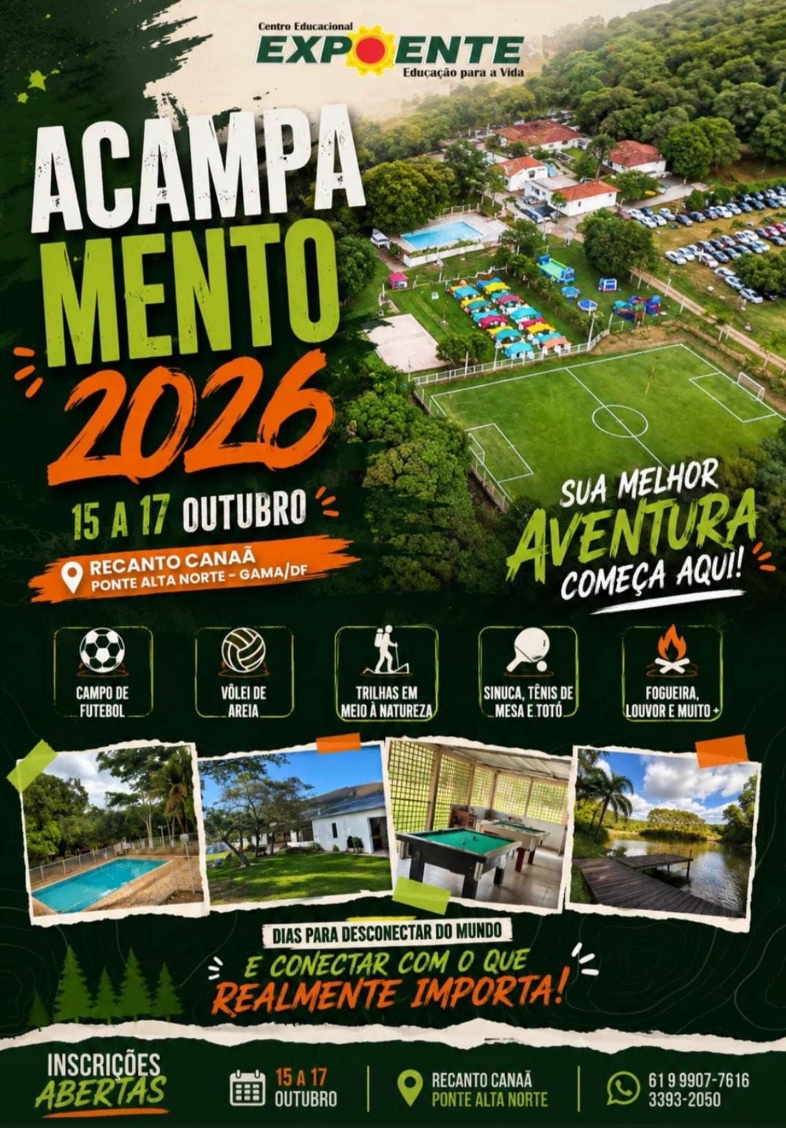 Acampamento — Instagram do Centro Educacional Expoente
